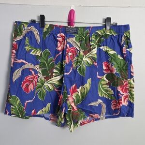 Ralph Lauren Blue Tropical Men's Boxers